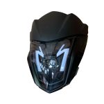 Combo Farola + Carenaje C/visor Cb-125f Twister Negro Led