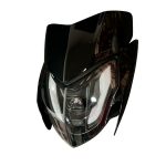 Combo Farola + Carenaje C/visor Pulsar-135 Ls/speed-135 Negro Led